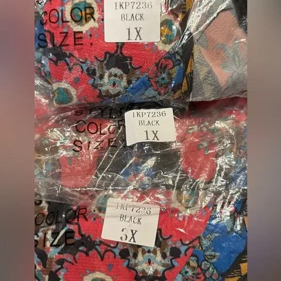 New Women’s Flying Tomato Plus Size Black Floral Skirt Maxi 1X 2X 3X - Picture 8 of 8